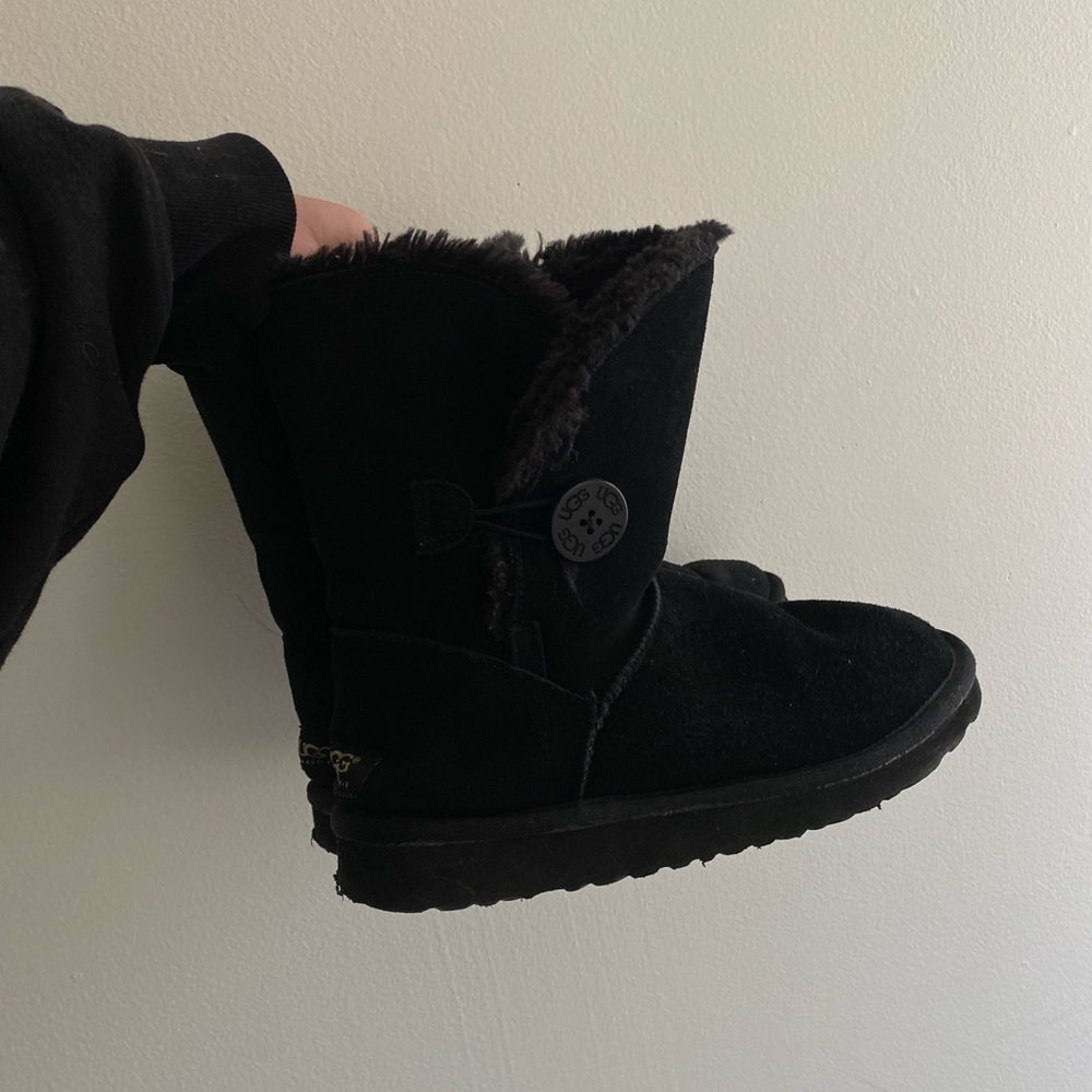 UGG black Bailey Button boots